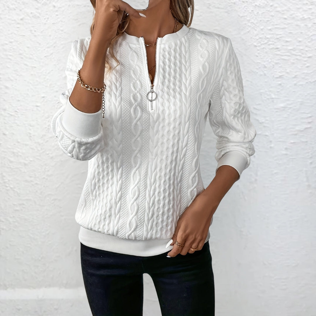 Florence™ Eleganter Stilvoller Strickpullover