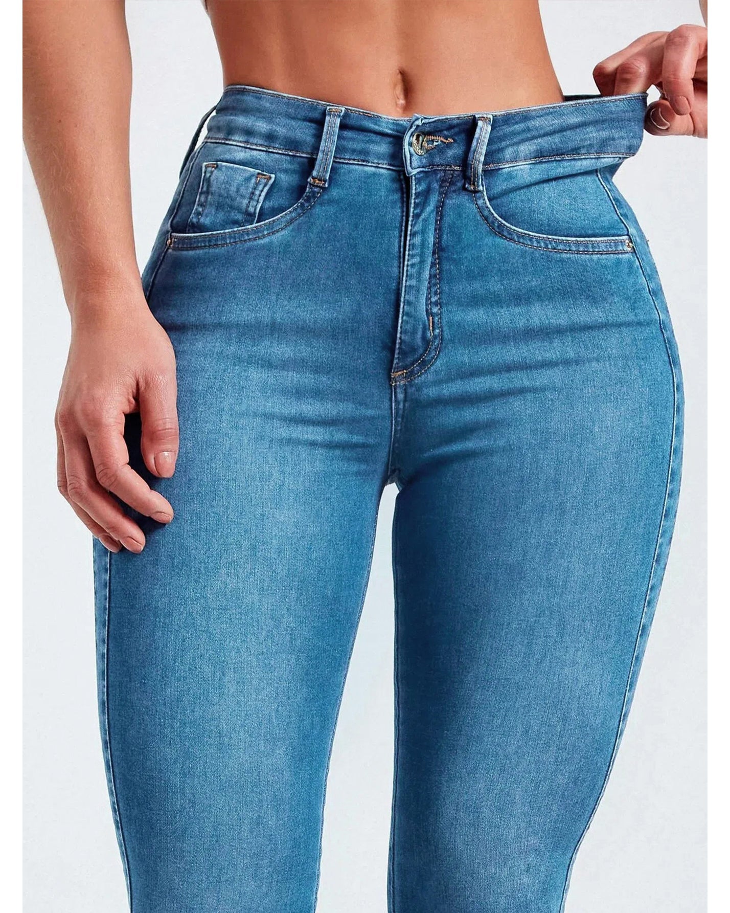 Damen Denim Jeans