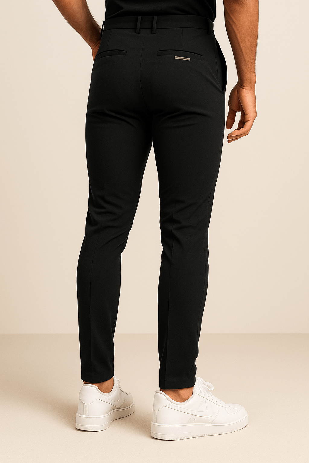 HERBERGER | Herren Hose John Slim Fit mit klarer Linie für Alltag und Büro