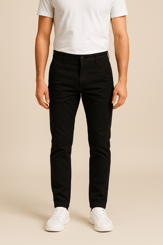 HERBERGER | Herren Hose Luke Slim Straight mit klarem Schnitt und bequemer Passform