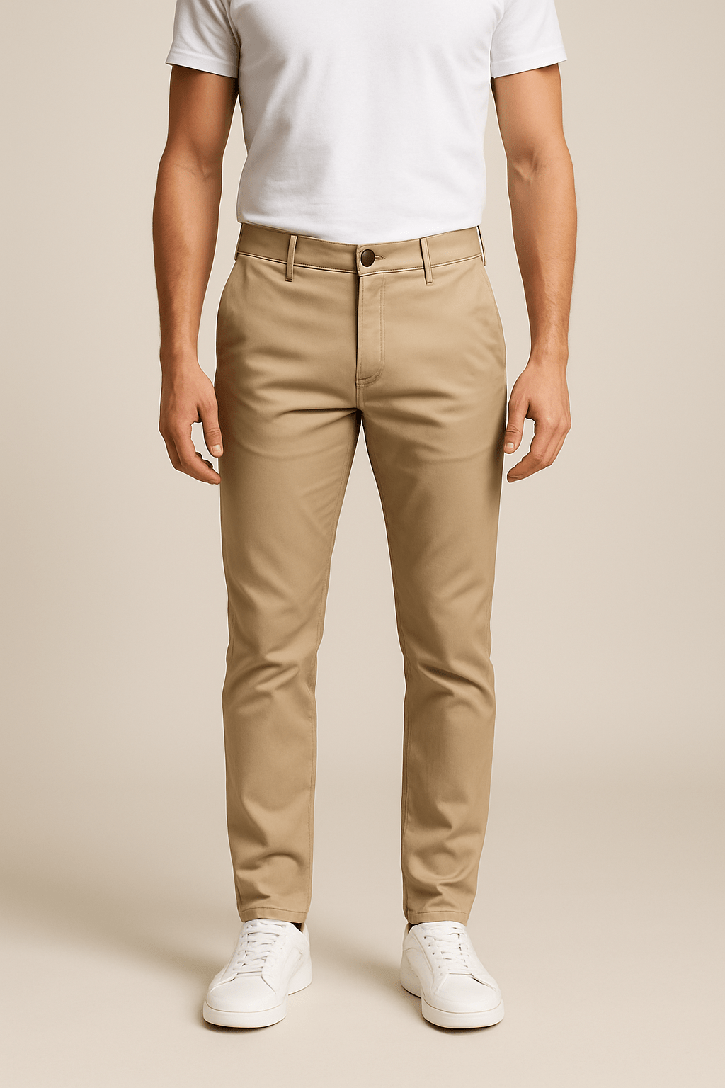 HERBERGER | Herren Hose Luke Slim Straight mit klarem Schnitt und bequemer Passform