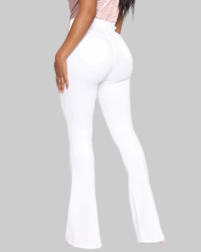 Jeans mit Hoher Taille