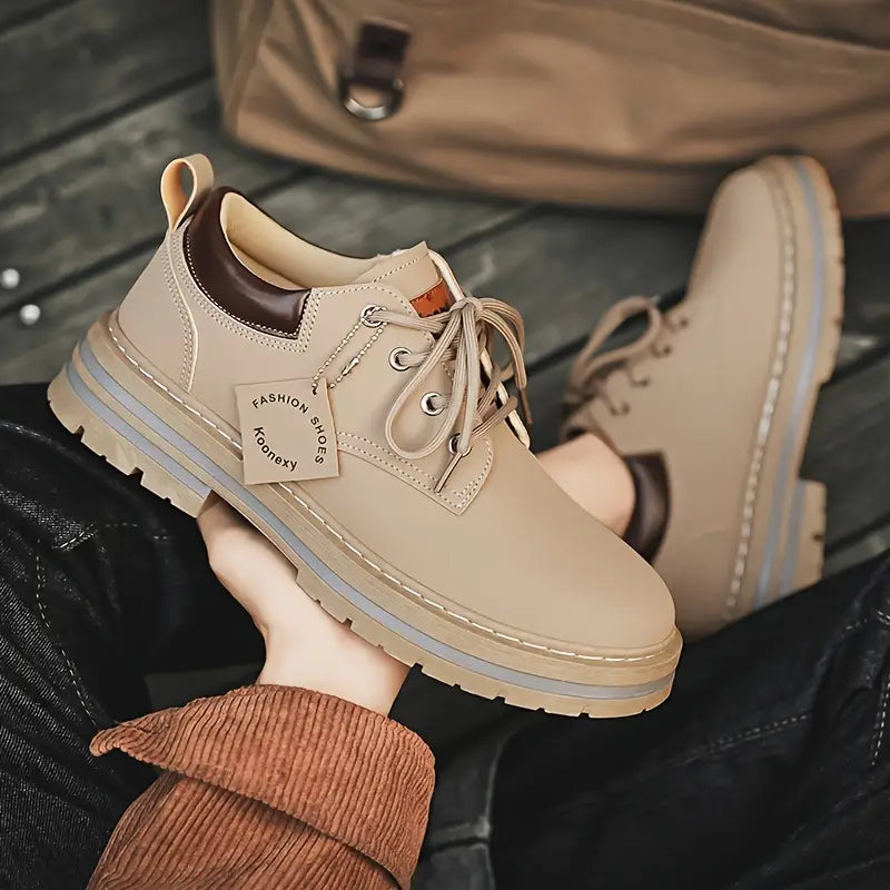 Trevino Klassische Schnürschuhe Mit Runder Zehen