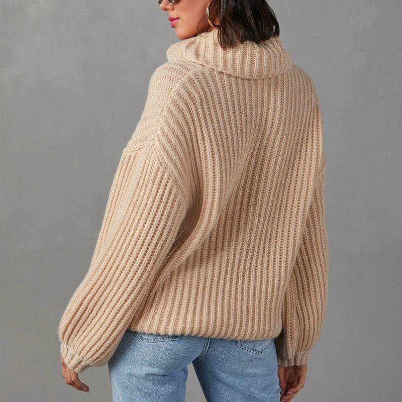 Stilvolles Pullover Kleid