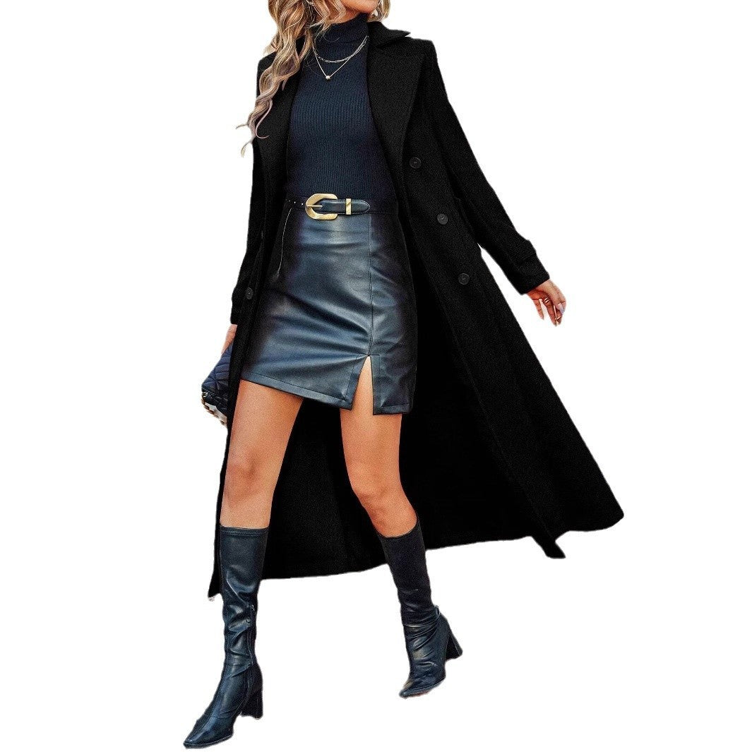 Schicker Mantel mit Reverskragen