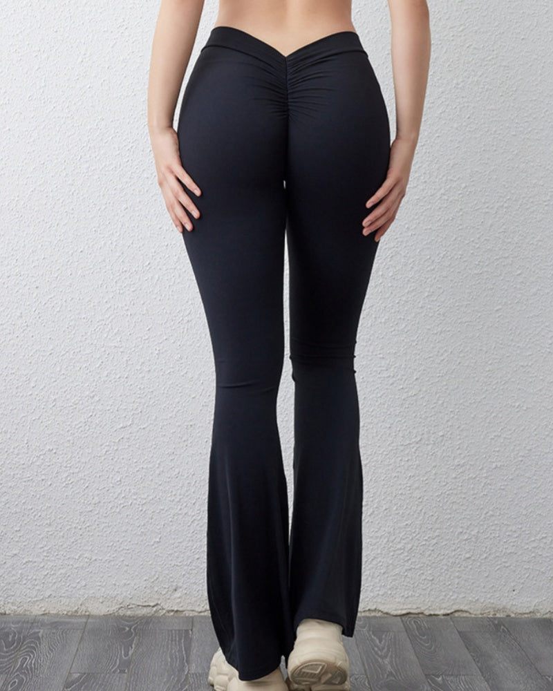 Leggings mit V-Ausschnitt