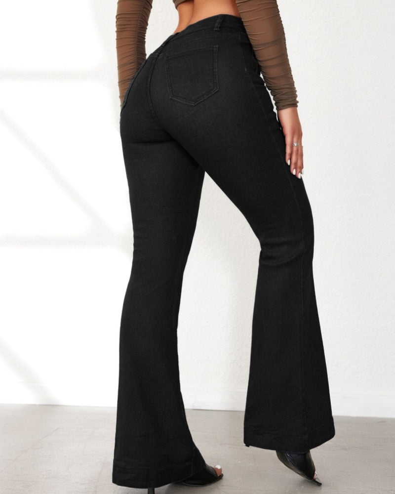 Damen Jeans mit Hoher Taille