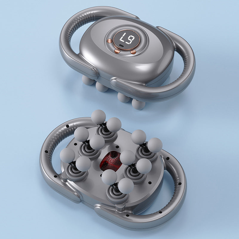 Elektrisches Tiefenmassagegerät mit Rotlicht - Soluna