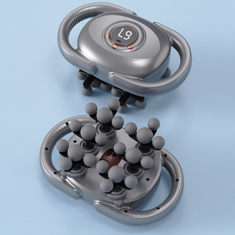 Elektrisches Tiefenmassagegerät mit Rotlicht - Soluna