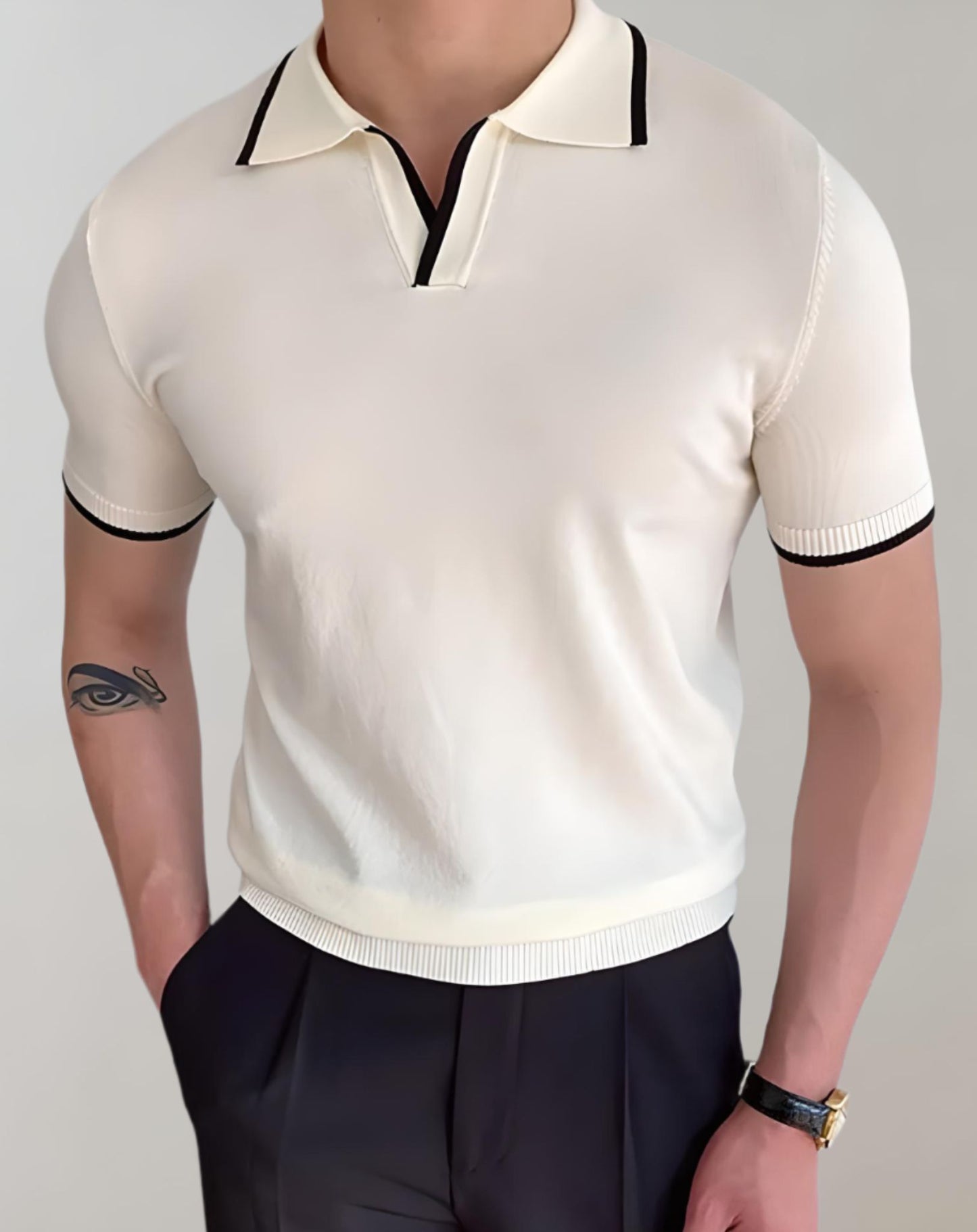 Zentralstil Herren Langarm Langarmshirt